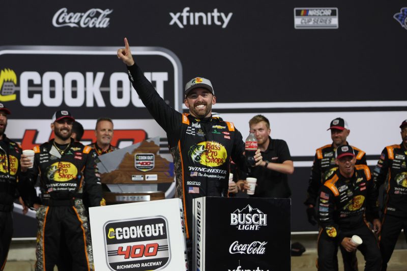 Redemption: Dillon wins NASCAR race at Richmond to clinch playoff spot