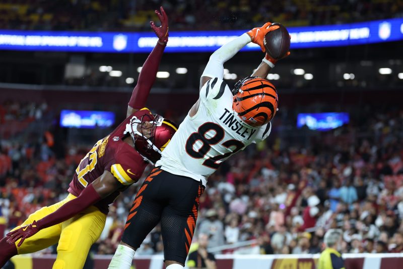 Bengals WR has coming-out party vs. Commanders